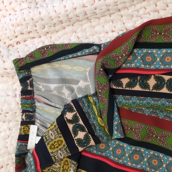 Anthropologie Scarf Midi Skirt - Picture 8 of 10